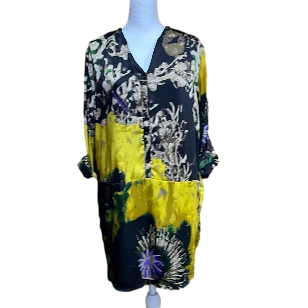 Joe Fresh Abstract Print Tunic Dress - EUC